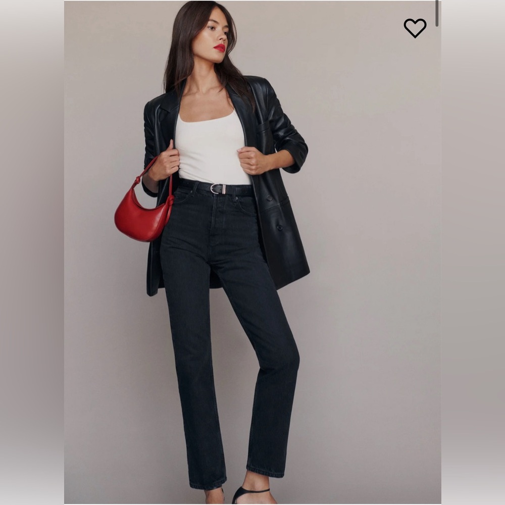 Reformation Cynthia High Rise Straight Jean